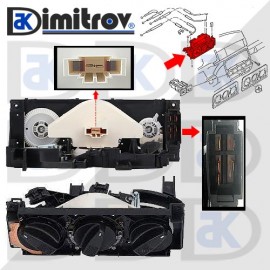 Бутони климатик парно Volkswagen Golf Vento